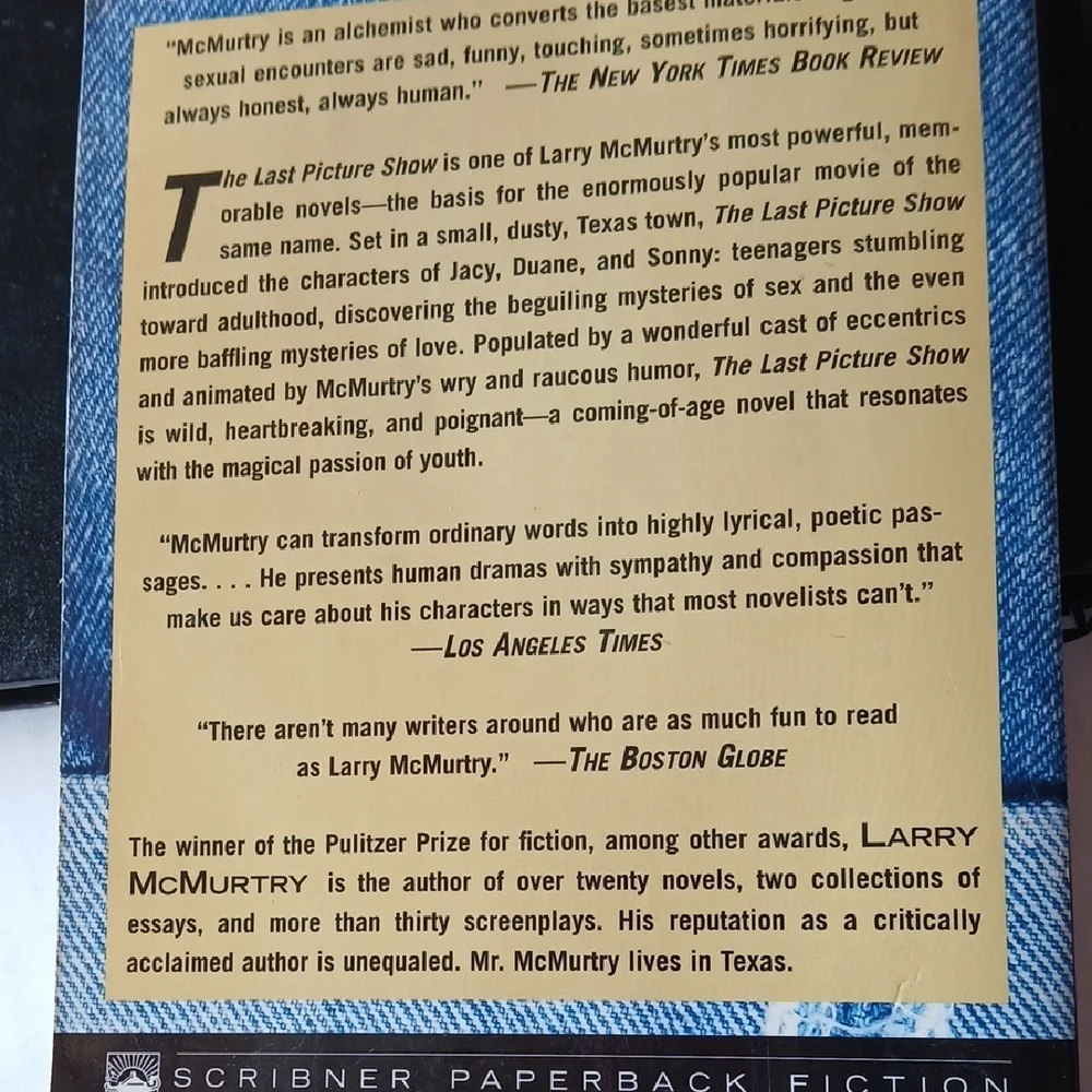 The Last Picture Show by Larry McMurtry - Classic!! - Picture 4 of 5